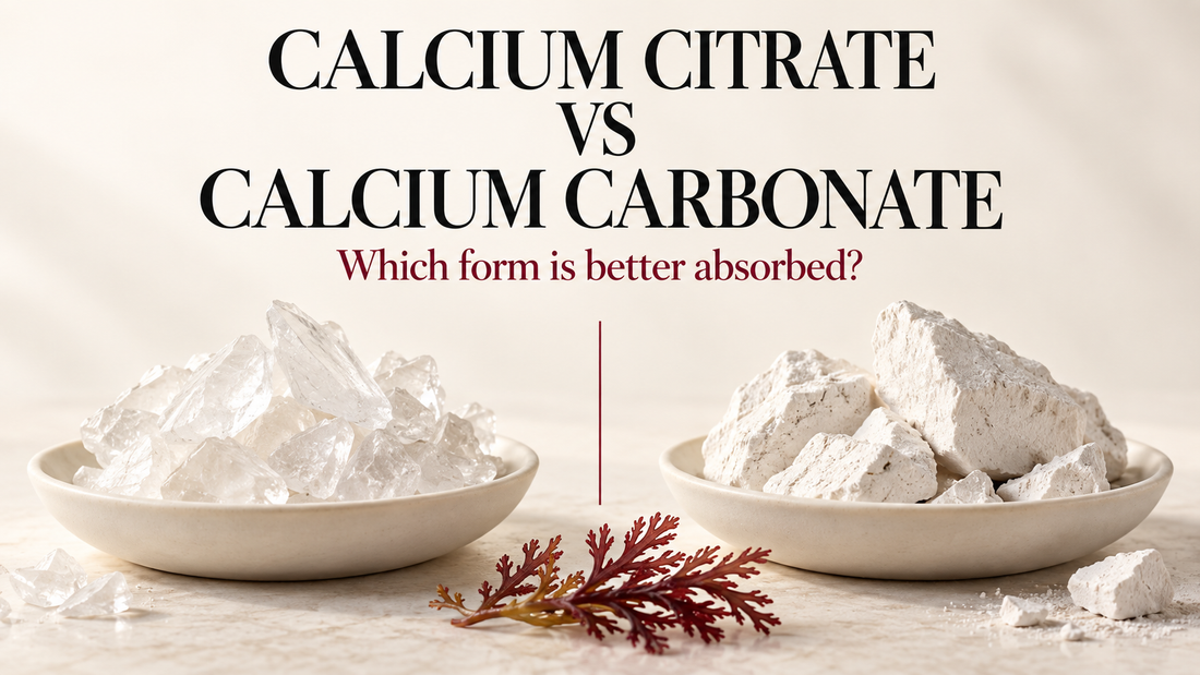 Calcium Citrate vs Calcium Carbonate: Which Form of Calcium Is Better Absorbed?