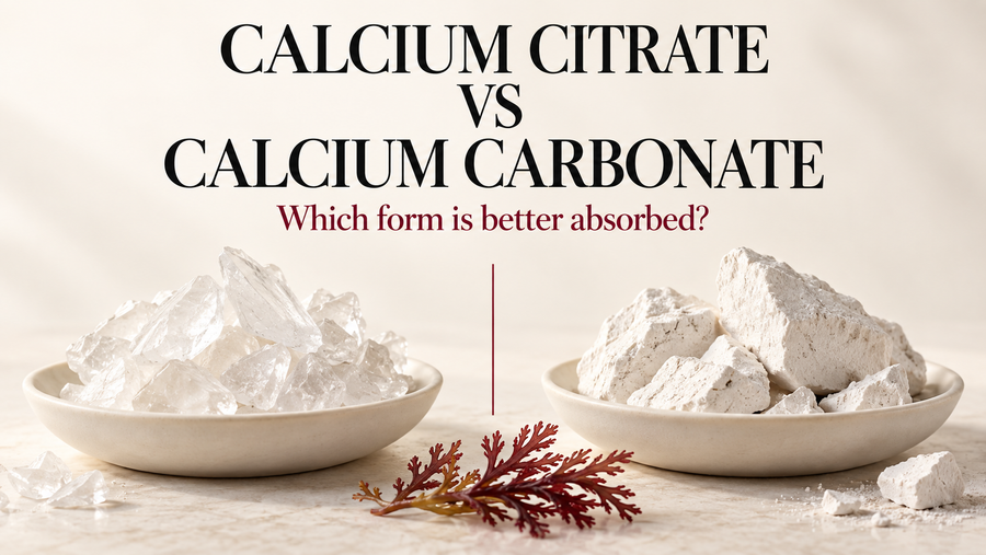Calcium Citrate vs Calcium Carbonate: Which Form of Calcium Is Better Absorbed?